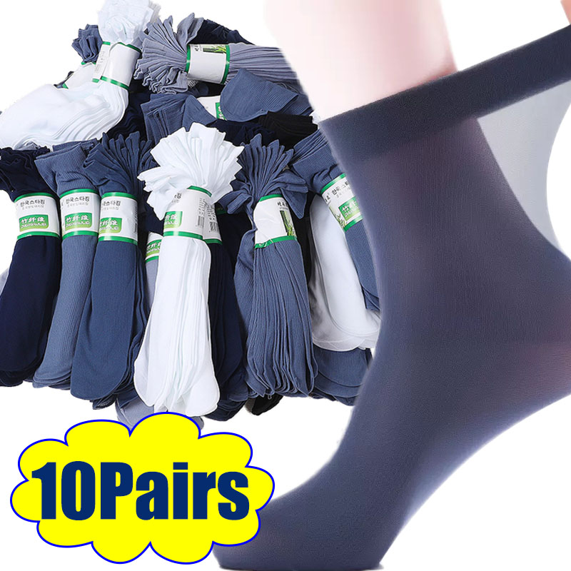Silk Sock Bamboo - Breathable Long Socks Bamboo Fiber Socks