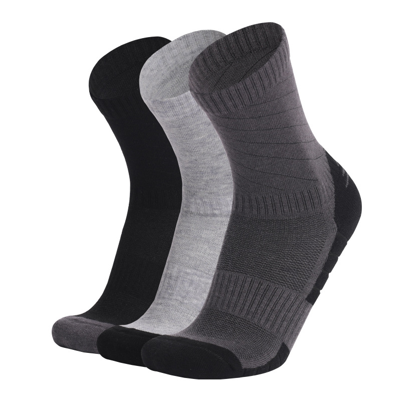Wool Hiking Sock - 3 Pairs Men Merino Wool Sport
