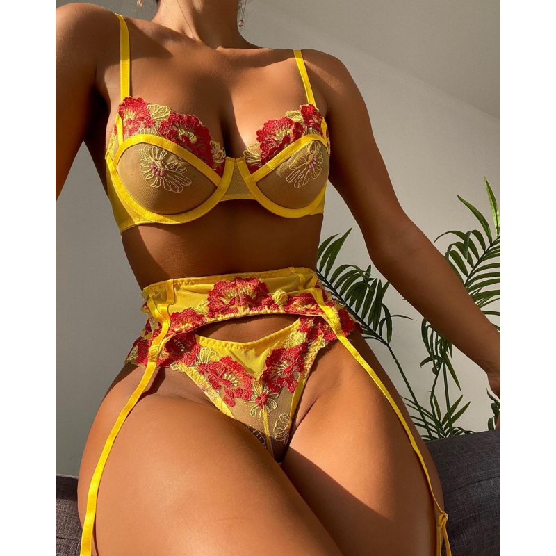 Silk Sock Bamboo - Bikini Fashion Lace Embroidery Sexy Socks