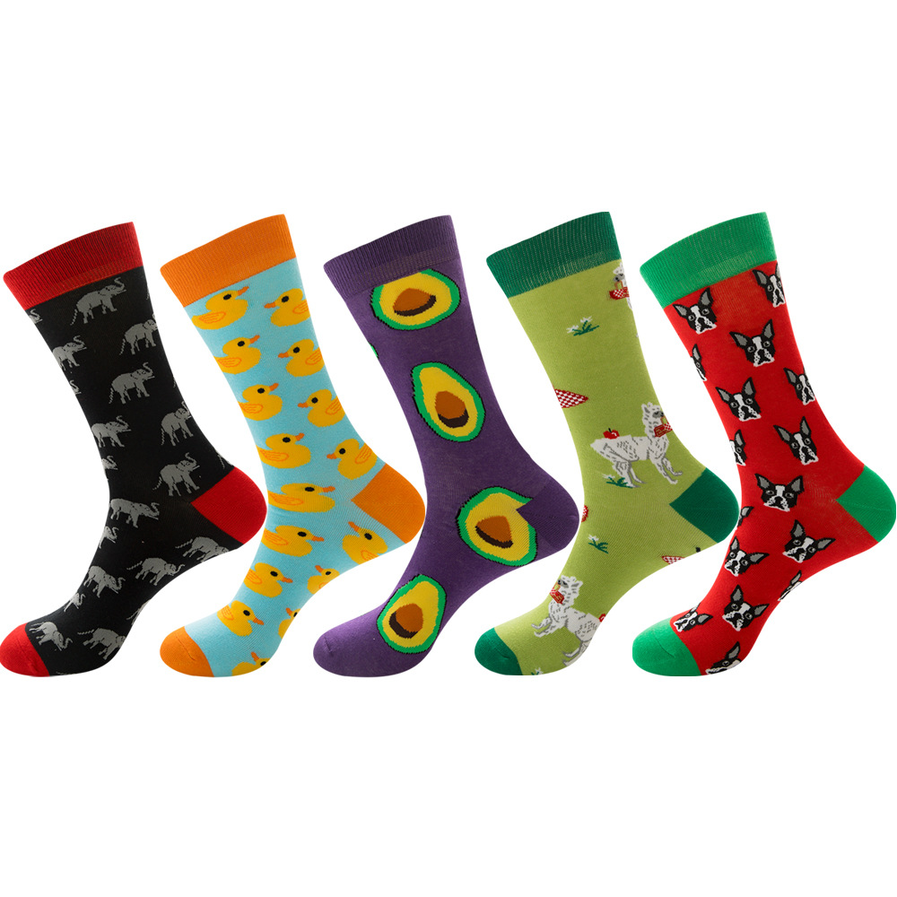 Cotton Crew Sock Pack - 5 pairs lot pack men women