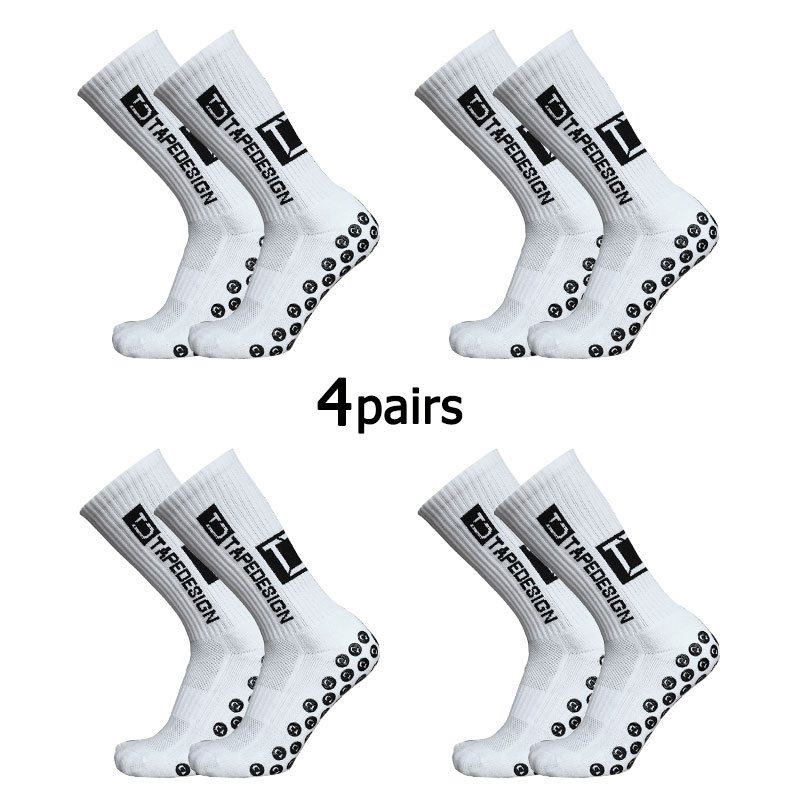 Knee High Sock Women - 4Pairs/Lot 2024 New ANTI SLIP Tapedesign