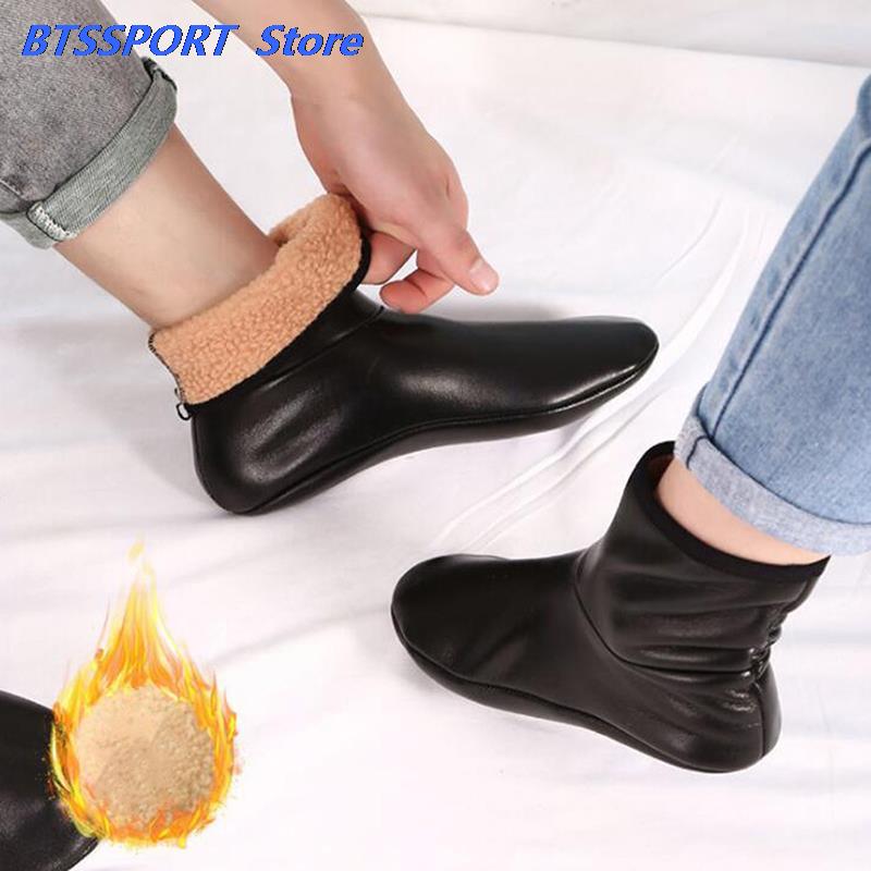 Unisex Winter Warm Leather The - Thermal Sock Winter ulasan dan harga