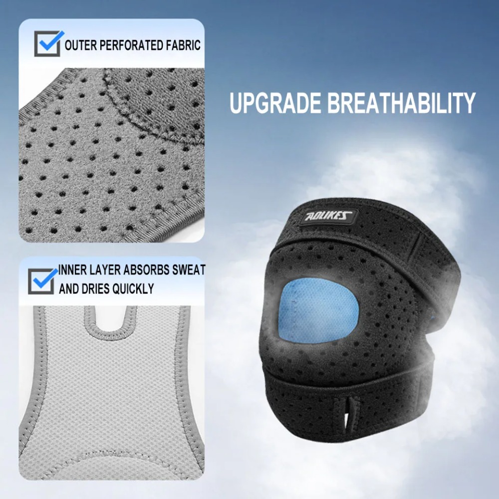New 1PCS Patella Knee Brace Co - Compression Sleeve Calf ulasan dan harga