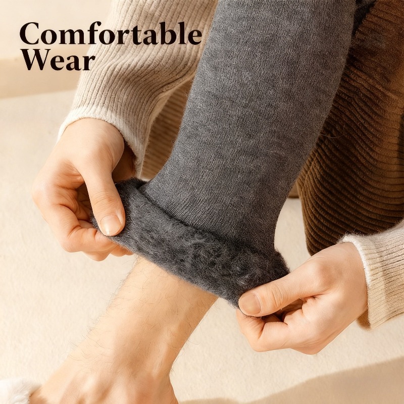 Ultra Warm Men's Cashmere Leg  - Thermal Sock Winter ulasan dan harga