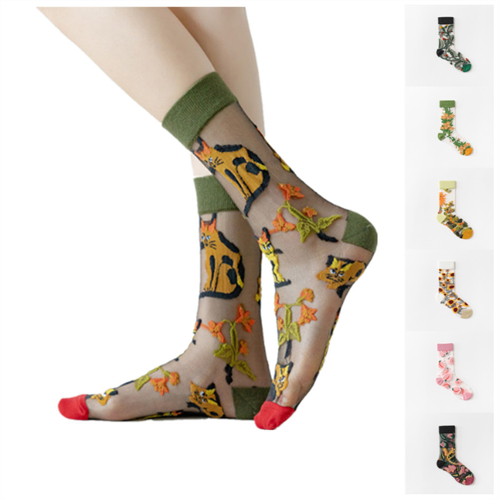 Woman Lace flower short sock t - Invisibility Sock Loafer ulasan dan harga