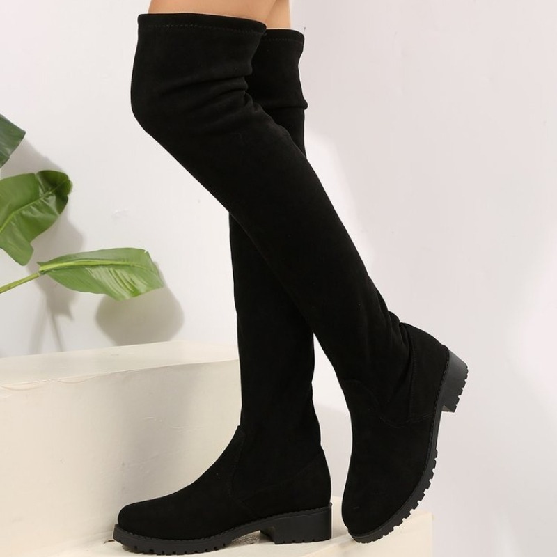 Women Over The Knee Boots Thig - Knee High Sock Women ulasan dan harga