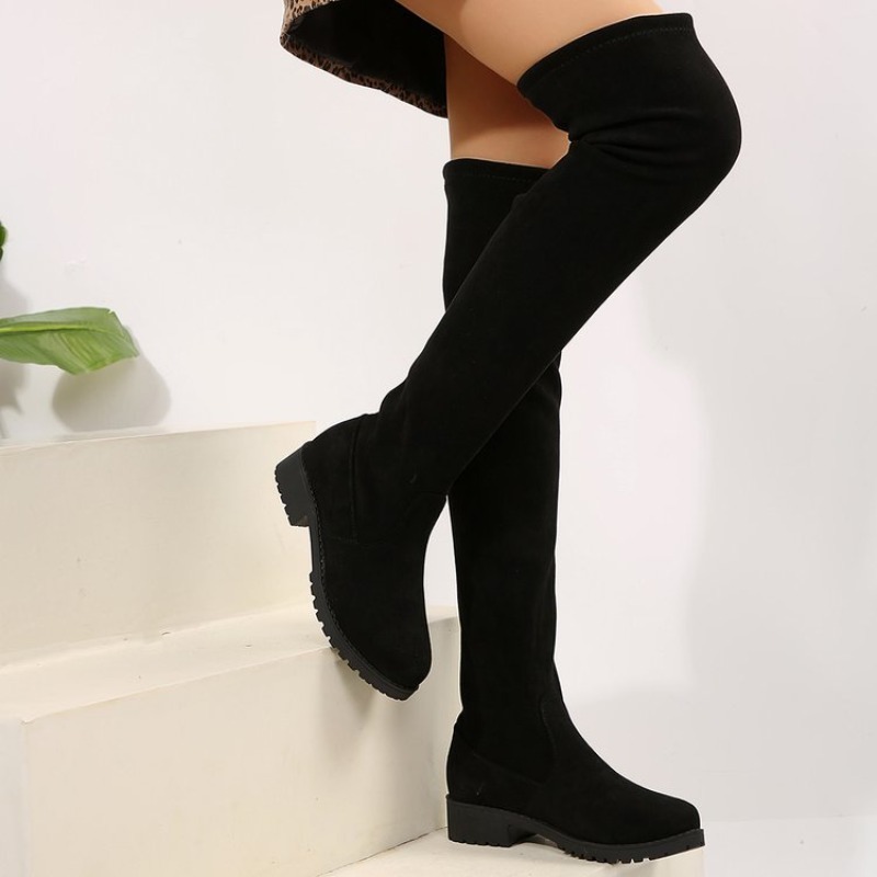 Women Over The Knee Boots Thig - Knee High Sock Women ulasan dan harga