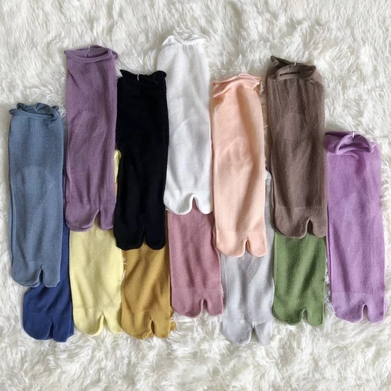 White Split Toe Socks for Wome - Toe Sock Split ulasan dan harga