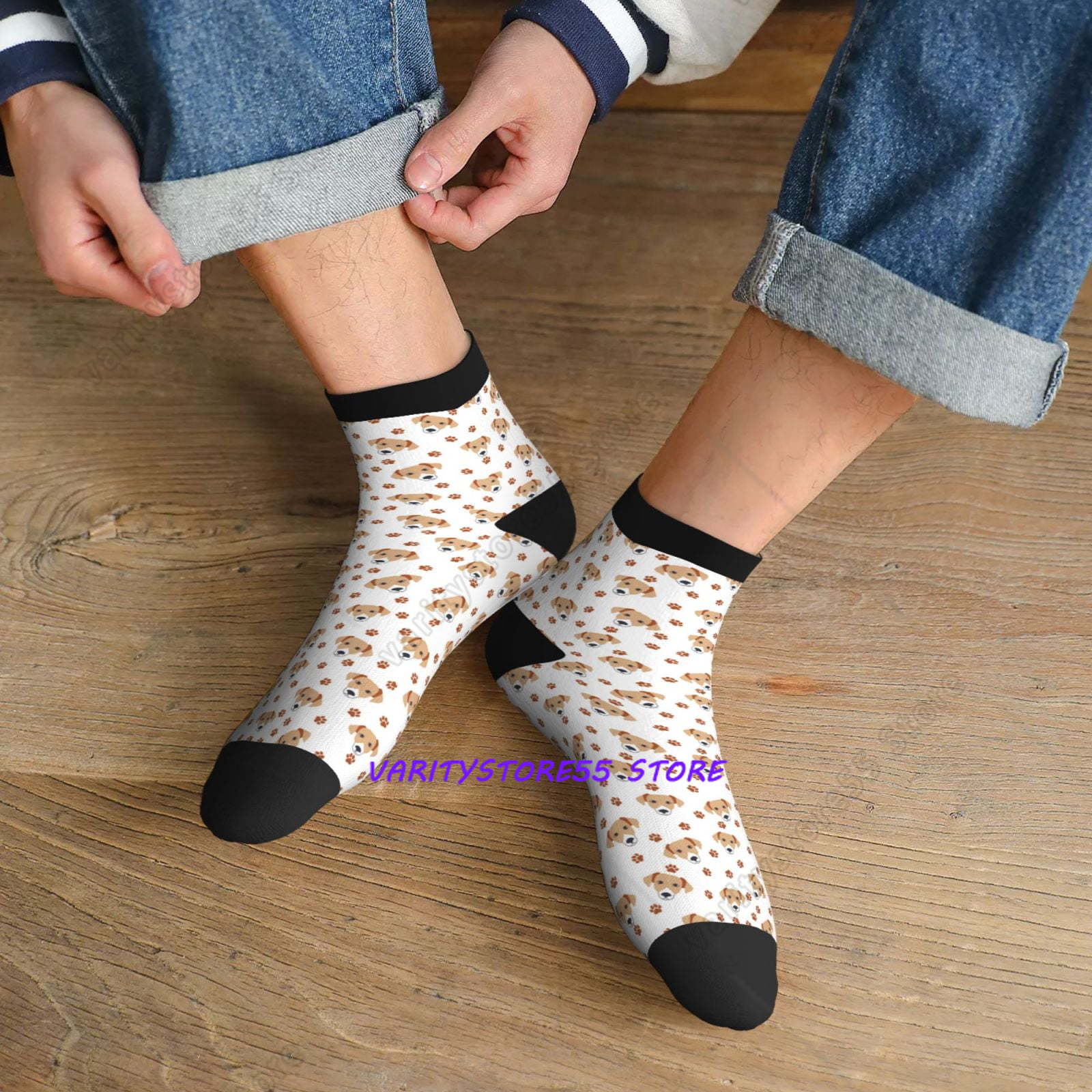 Labrador Retriever Dog Pattern - Athletic Sock Cushion ulasan dan harga