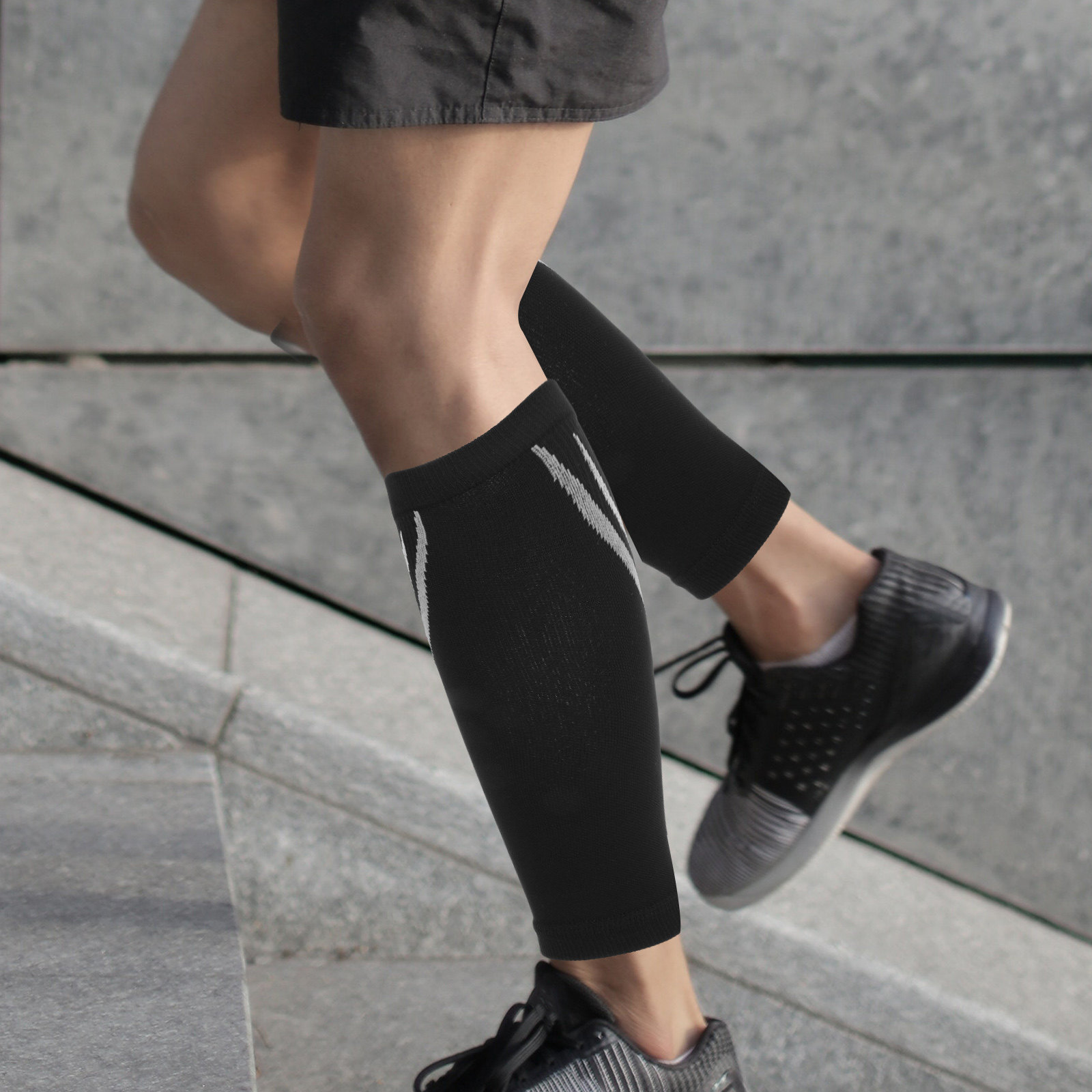 1Pair Calf Compression Sleeves - Compression Sleeve Calf ulasan dan harga