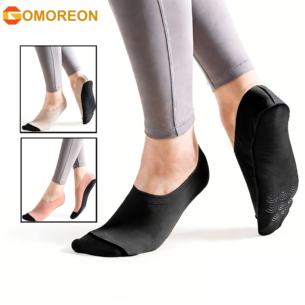 1Pair Yoga Socks for Women Non - Grip Sock Yoga ulasan dan harga