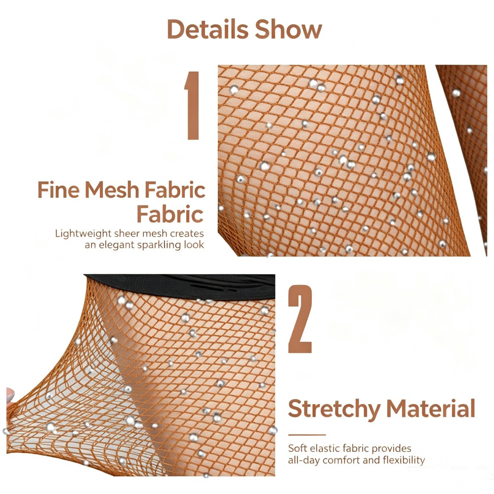 High Elastic Hard Net Fishnet  - Fishnet Stocking Women ulasan dan harga