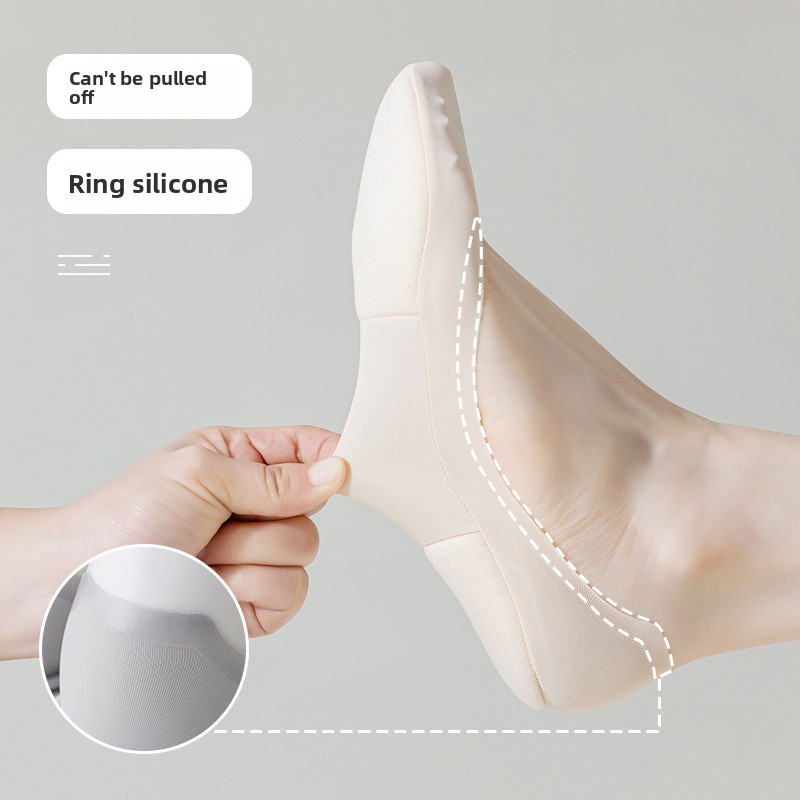 5Pair-Set Non-Slip Women Invis - Invisibility Sock Loafer ulasan dan harga