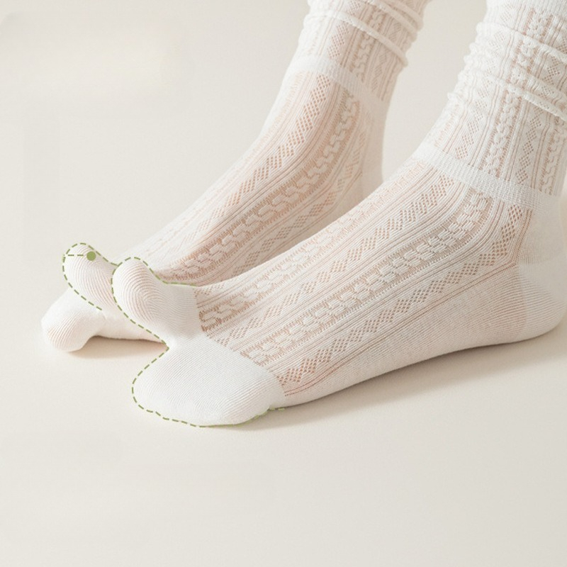 5 Pairs Split-toe Socks Women  - Toe Sock Split ulasan dan harga