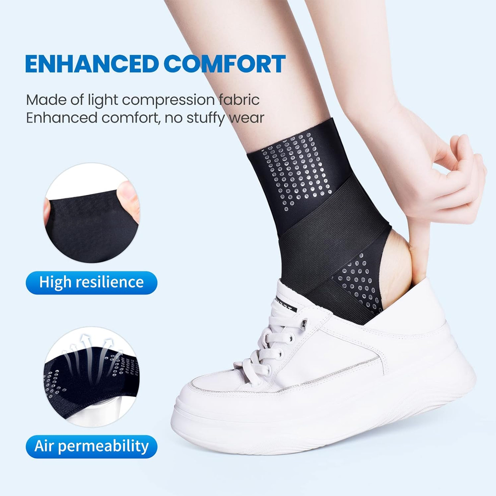 1Pcs Adjustable Compression An - Ankle Brace Sock ulasan dan harga