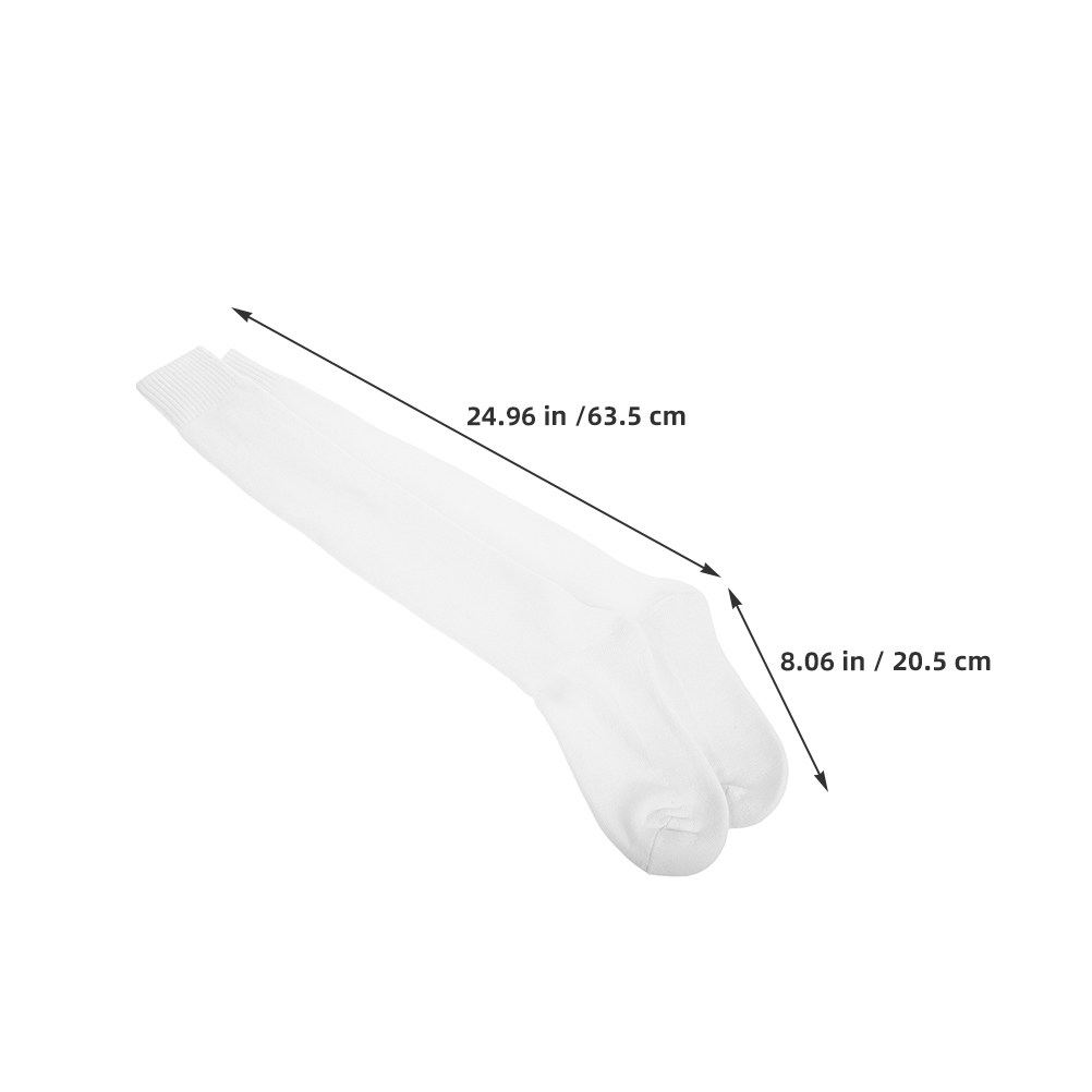 1Pair White Fencing Competitio - Athletic Sock Cushion ulasan dan harga