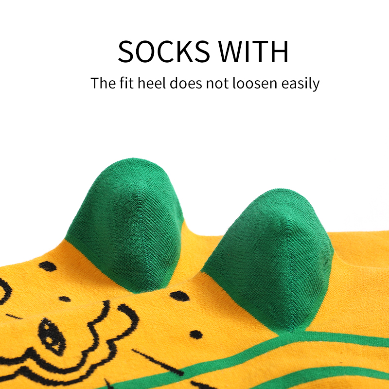 5Pairs Mens Fun Dress Socks, P - Cotton Crew Sock Pack ulasan dan harga