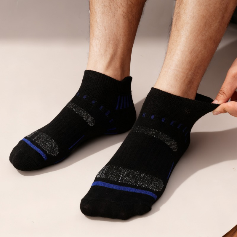 1-10pairs Breathable Mesh Men  - Ankle Sock Low Cut ulasan dan harga