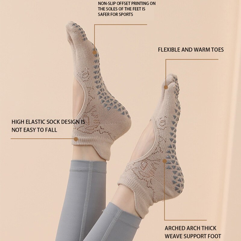 Women Yoga Toe Socks High Qual - Grip Sock Yoga ulasan dan harga