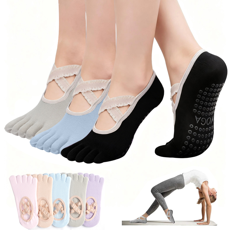 Ladies Non-Slip Pilates Socks  - No Show Sock Women ulasan dan harga