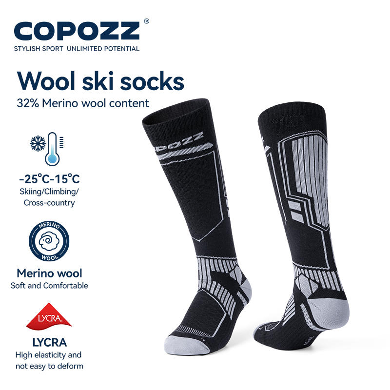 COPOZZ Merino Wool Winter Ski  - Thermal Sock Winter ulasan dan harga