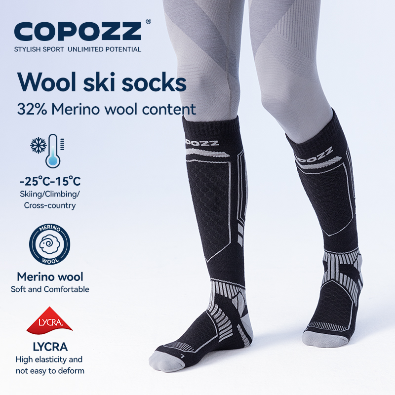 COPOZZ Merino Wool Winter Ski  - Thermal Sock Winter ulasan dan harga