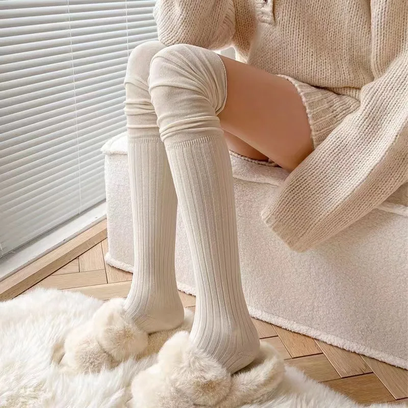 1-10Pairs Women’s Over-the-Kne - Boot Sock Slouchy ulasan dan harga