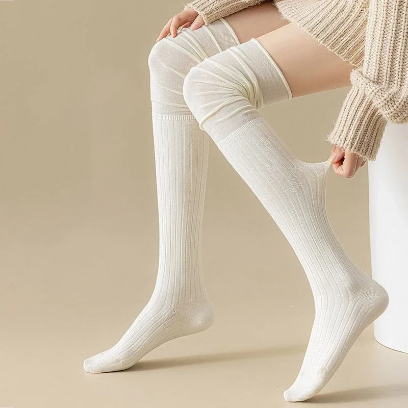 1-10Pairs Women’s Over-the-Kne - Boot Sock Slouchy ulasan dan harga