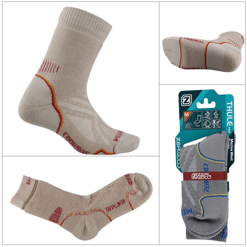 ZEALWOOD Hiking Trekking Men's - Wool Hiking Sock ulasan dan harga