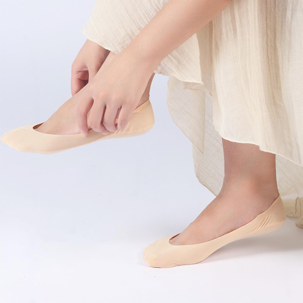 6 Pairs No Show Socks Women An - Invisibility Sock Loafer ulasan dan harga
