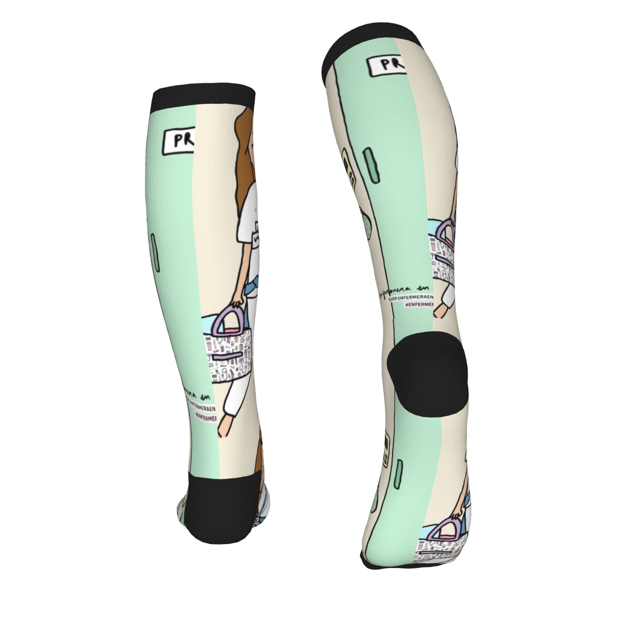 Enfermera En Apuros Doctor Nur - Compression Sock Medical ulasan dan harga