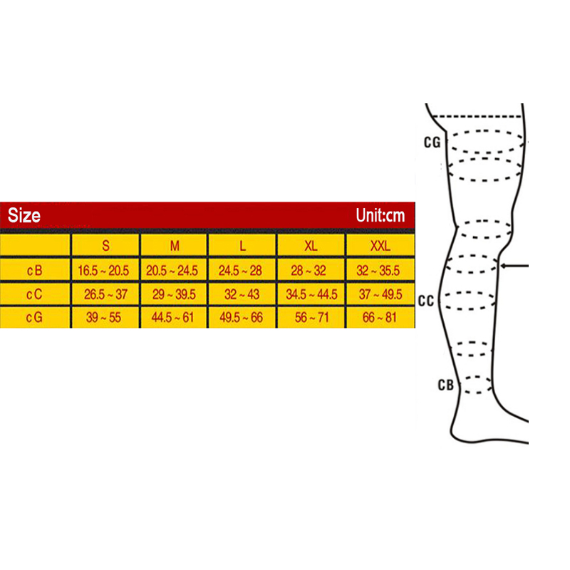 S-XL Compression Stockings Str - Compression Sleeve Calf ulasan dan harga