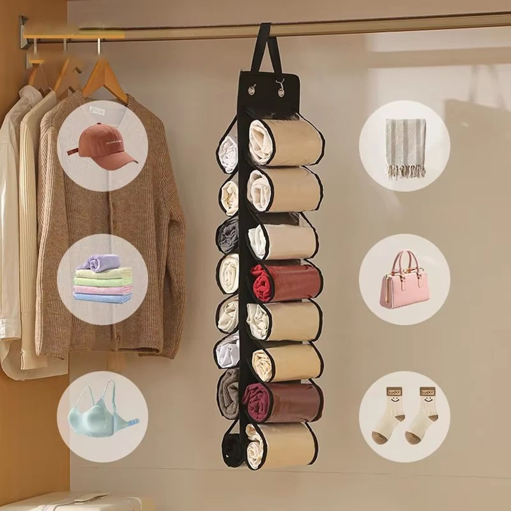 1PC Storage Bag Clothes Compar - Sock Organizer Tray ulasan dan harga