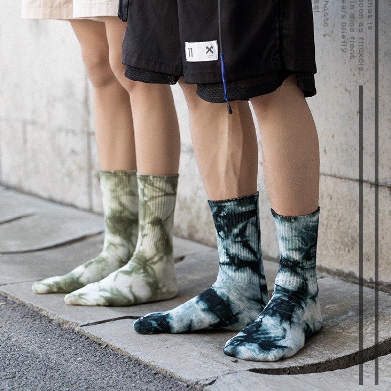 3 Pairs Socks Men's Streetwear - Cotton Crew Sock Pack ulasan dan harga
