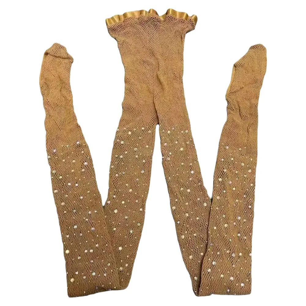 Sexy Rhinestone Women Tights P - Fishnet Stocking Women ulasan dan harga