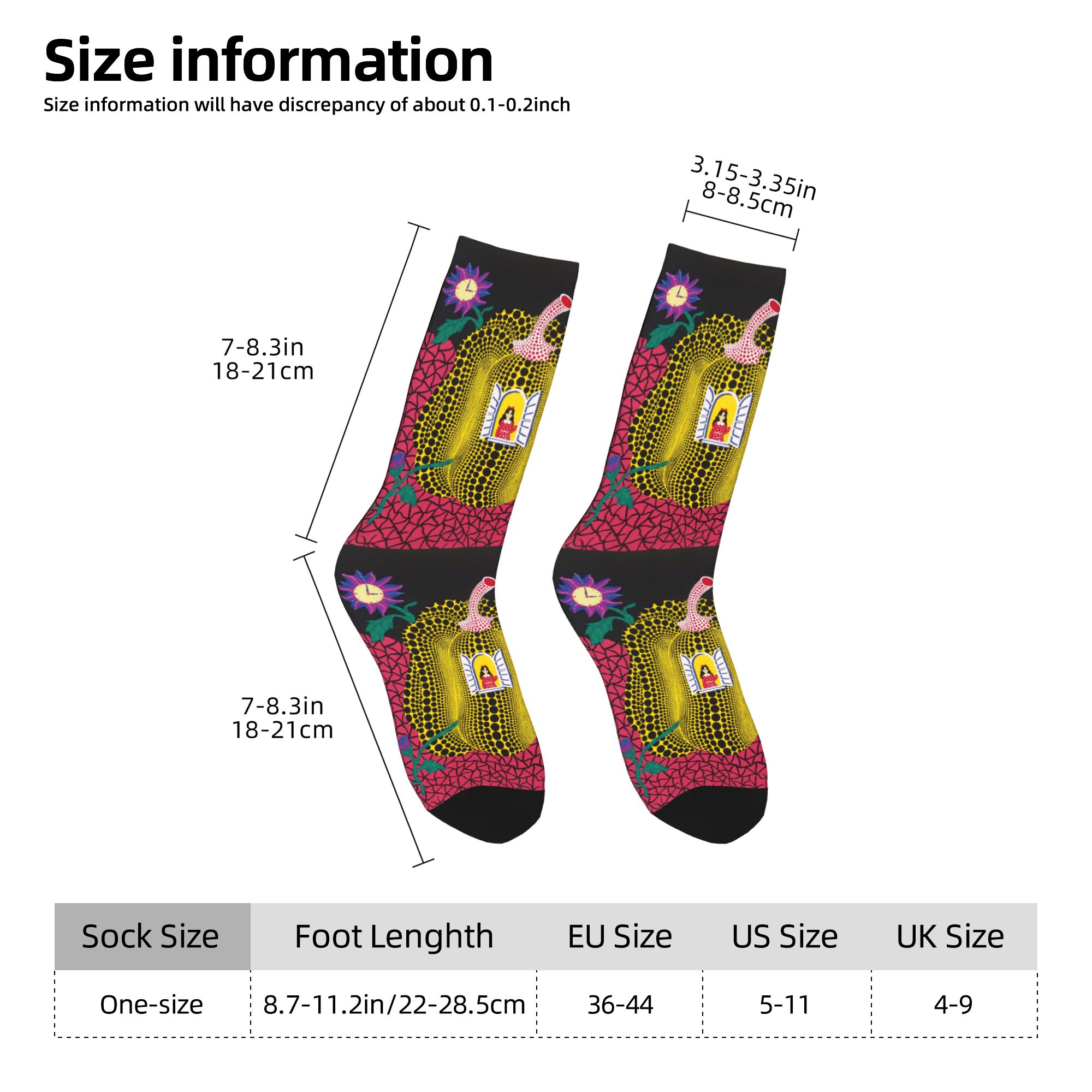 Custom Yayoi Kusama Abstract P - Dress Sock Men ulasan dan harga