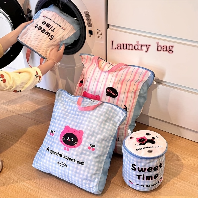 Cute Cat Panda Laundry Bag, Du - Sock Organizer Tray ulasan dan harga