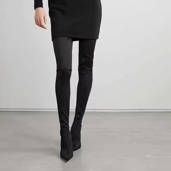 Sexy Leopard Over-the-Knee Str - Knee High Sock Women ulasan dan harga