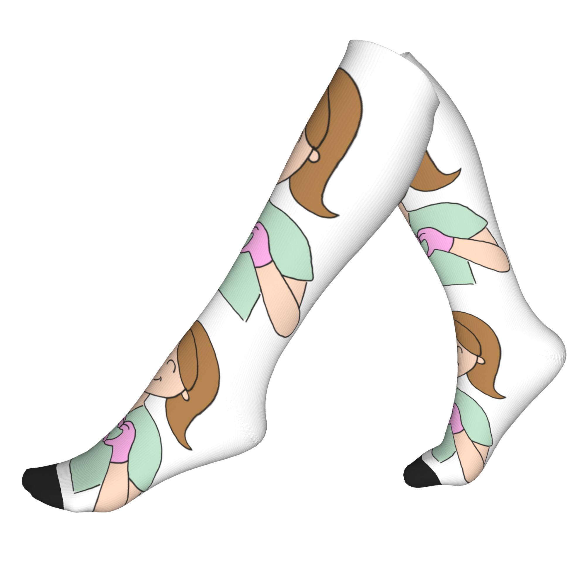 Harajuku Doctor Nurse Medical  - Compression Sock Medical ulasan dan harga