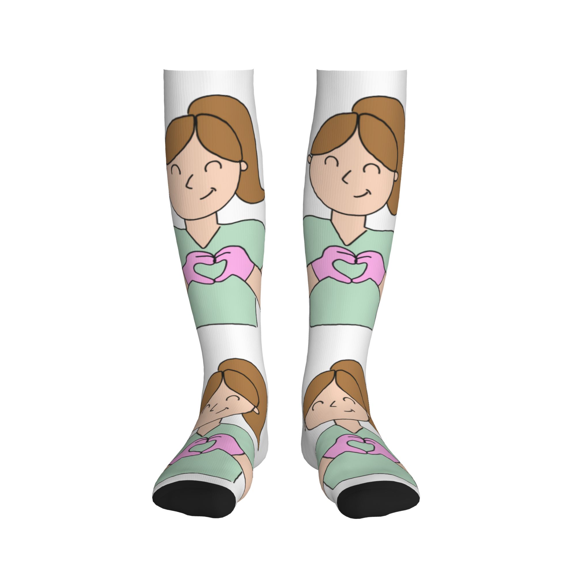 Harajuku Doctor Nurse Medical  - Compression Sock Medical ulasan dan harga
