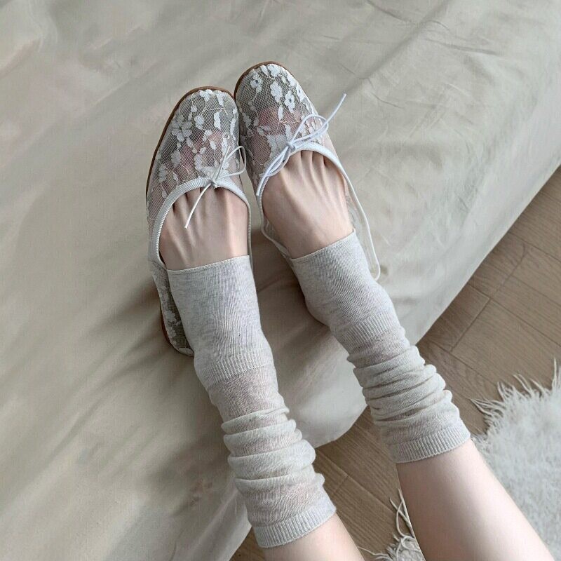 1 Pair Sheer Mesh Slouchy Leg  - Boot Sock Slouchy ulasan dan harga