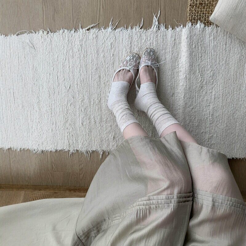 1 Pair Sheer Mesh Slouchy Leg  - Boot Sock Slouchy ulasan dan harga