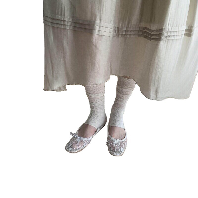 1 Pair Sheer Mesh Slouchy Leg  - Boot Sock Slouchy ulasan dan harga