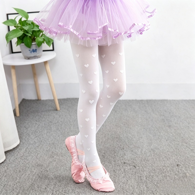 Ballet 10D Heart Bow Decor Sum - Tights Pantyhose Sheer ulasan dan harga