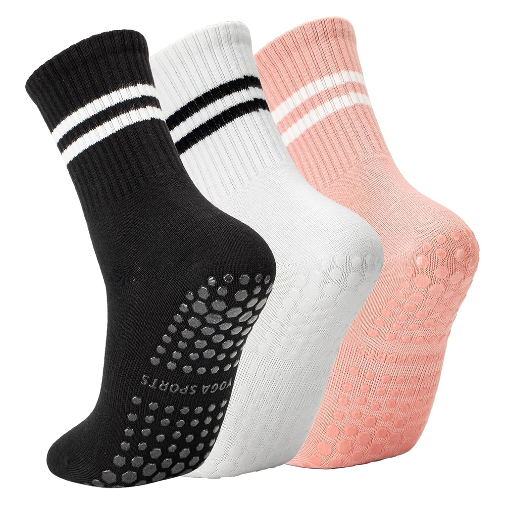 Yoga Pilates Socks with Grips  - Grip Sock Yoga ulasan dan harga