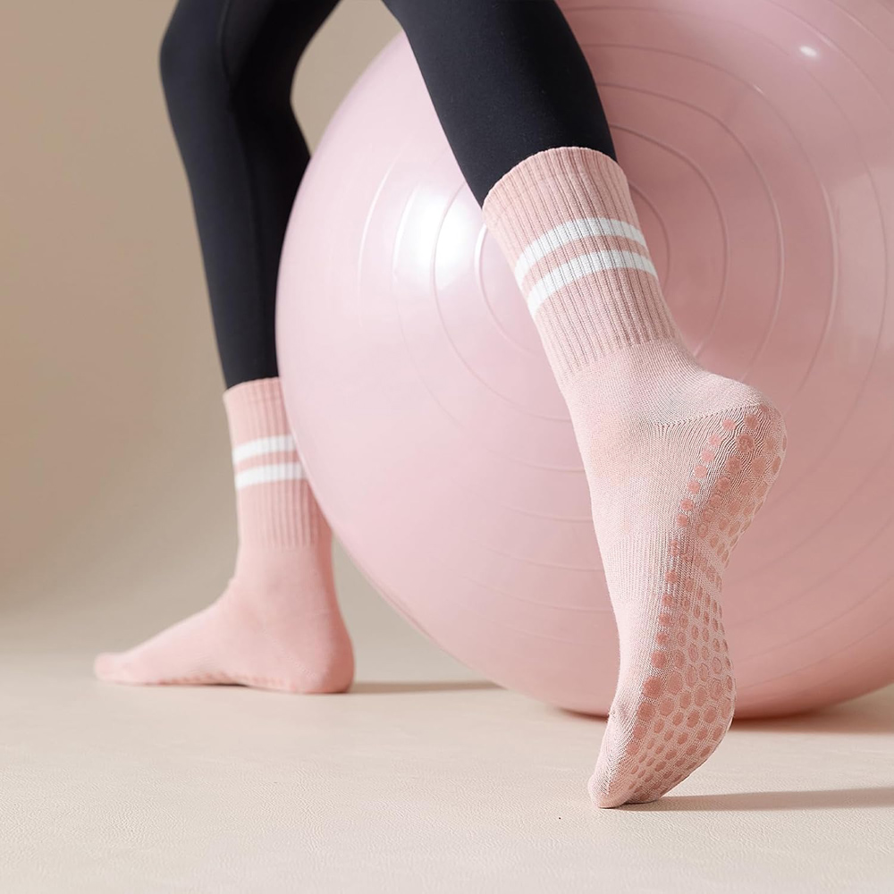 Yoga Pilates Socks with Grips  - Grip Sock Yoga ulasan dan harga
