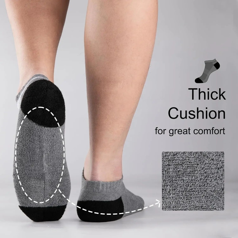 1-10Pairs Breathable Mens Summ - Ankle Sock Low Cut ulasan dan harga