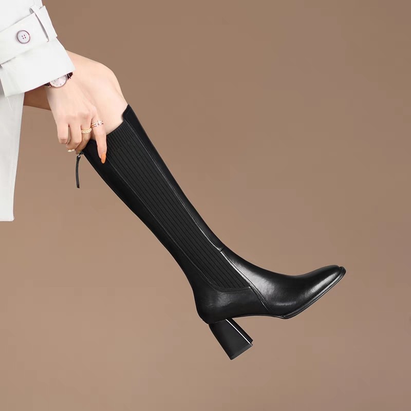 Knee Thigh High Sock Boots Wom - Knee High Sock Women ulasan dan harga