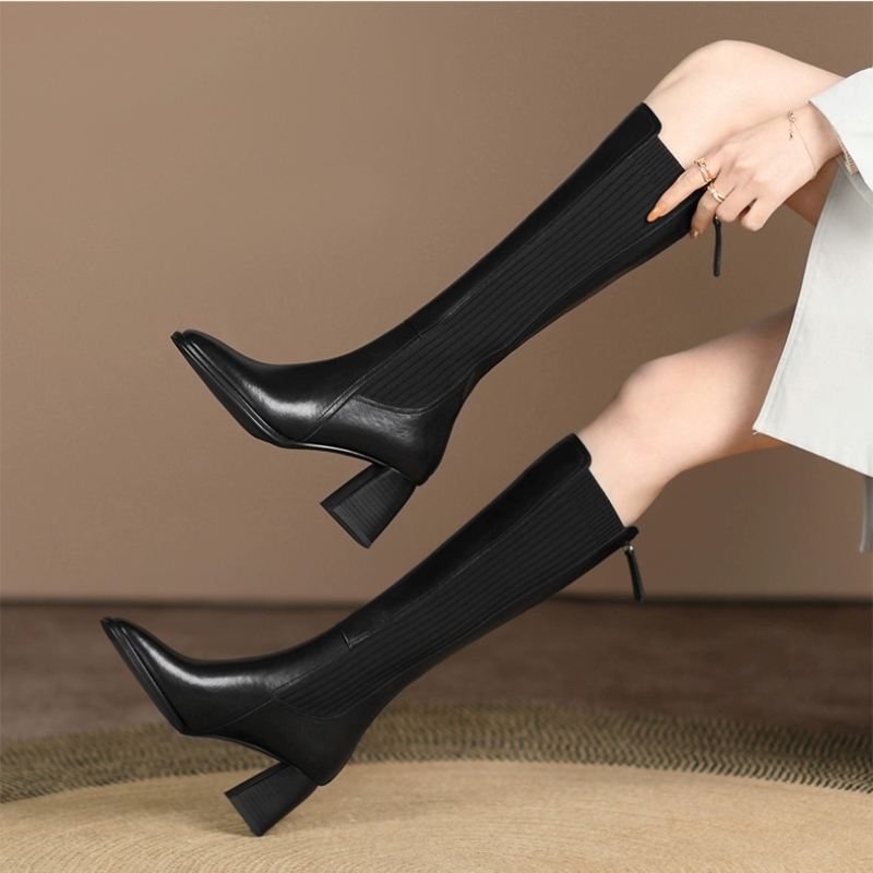 Knee Thigh High Sock Boots Wom - Knee High Sock Women ulasan dan harga
