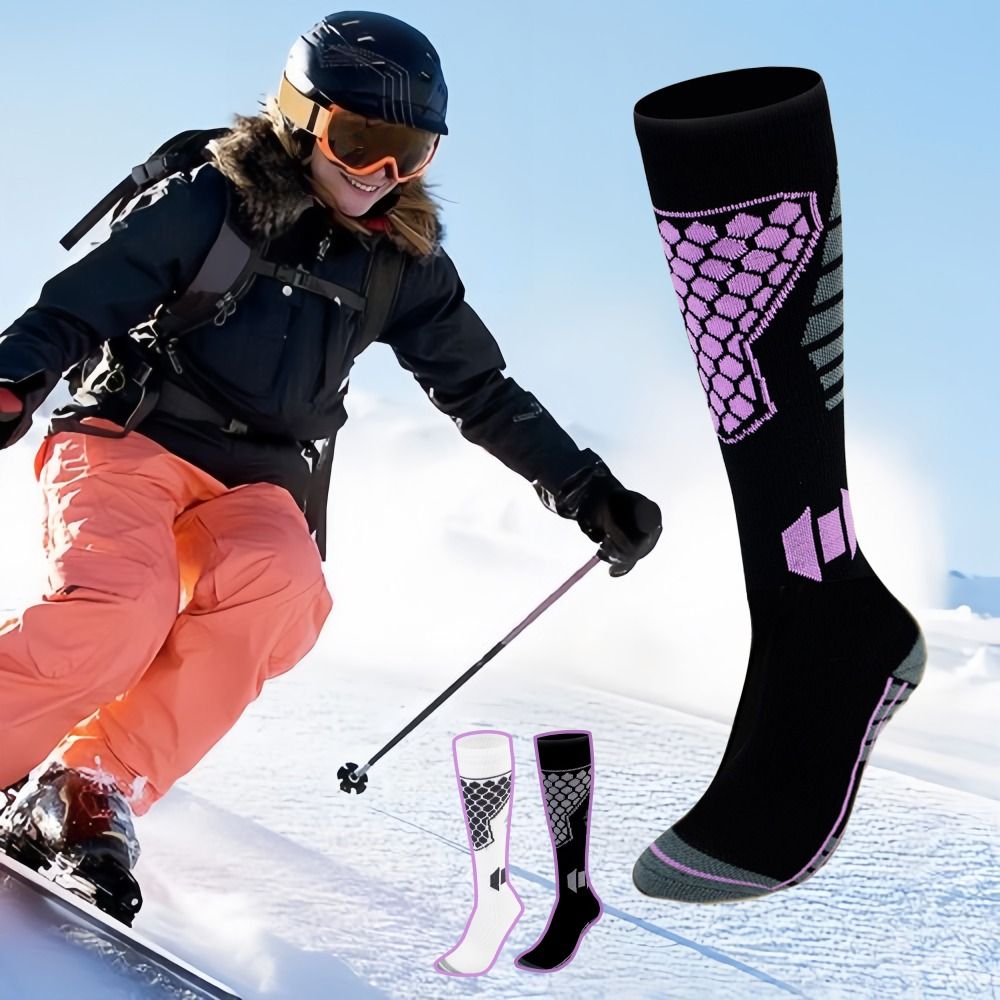 New Thickened Ski Socks Breath - Thermal Sock Winter ulasan dan harga